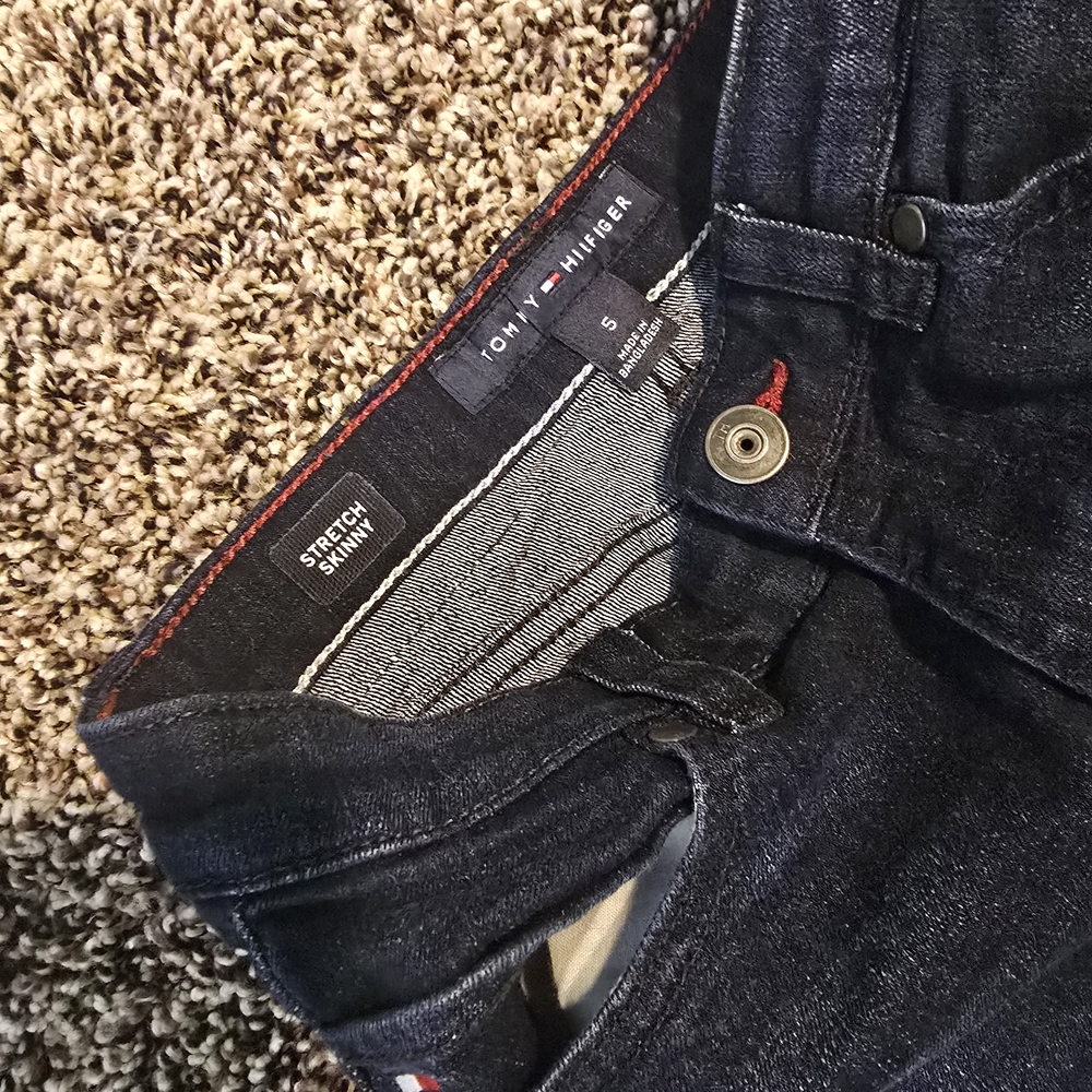 Tommy Hilfiger Men's Deep Indigo Skinny Jeans